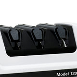 Chef'sChoice Professional Electric Knife Sharpeners With 100-Percent Diamond Abrasives And Precision Angle Guides For 20-Degree Straight-Edge and Serrated Knives, 3-Stage, White