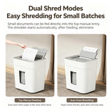 Automatic Manual Dual Mode Paper Shredder 100 Sheets Office Document Shredder