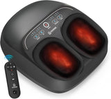 COMFIER Shiatsu Foot Massager with Heat,FSA Eligible HSA Store,Kneading,Vibration,Compression,feet Massager for Plantar Fasciitis Neuropathy,Mother's Day for Women,Men,Use at Home,Office,Size 13