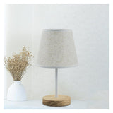 Luescheo LED Solid Wood Table Lamp Nightstand Bedside Lamp Desk lamp