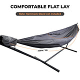 Onewind 11ft Ultralight Camping Hammock, Portable Hammock, 40D 1.7oz Nylon Ripstop with 2 * 12Ft Tree Straps for Camping Hiking Backpacking, 11' x 55" OD Green