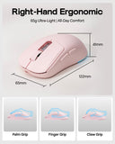 EPOMAKER NEX Lite Wireless Gaming Mouse w/Screens & RGB Charging Dock
