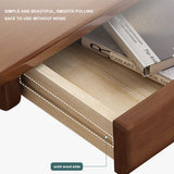 Modern Minimalist Solid Wood Desk - Simple Computer & Writing Desk for Students, Home Office, Study Table with Chair - Ideal for School Use