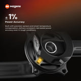 Magene PES P505/P515 Power Meter Crankset - ±1% Accuracy, 625g Lightweight, 380H Battery, 110BCD, ANT+/Bluetooth, IPX7 Waterproof for Cycling