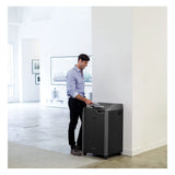 Powershred 425Ci 100% Jam Proof Commercial Grade 30-Sheet Cross-Cut Paper Shredder, TAA Compliant (38425), Black Fellowes