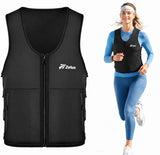 ZELUS Weighted Vest Woman, Adjustable Weighted Vest 1-10lb/ 1-15lb with Removable Z-Fit Soft Iron Weights, for Weight Loss Running Walking Rucking Strength Training, Reflective & Pocket Design