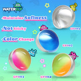 WATERELF 4Pc Transparent Putty Slime for Kids, Fidget Sensory Artistic Therapy Putty Toys for Boys Girls Adults, Stress Relief Non-Sticky - Each 3.11 Inch 3.2 Oz