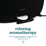 Homedics Deluxe Ultrasonic Humidifier for Large Rooms, Warm or Cool Mist, UV-C Technology, 1.5-Gallon Top Fill Tank, Smart Digital Programmable Humidistat, Home Dry Air Relief, Aromatherapy