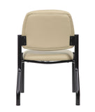 Boss Office Products Guest Chair, 300 lb. Weight Capacity, Beige