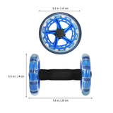 Toddmomy Ab Wheel Roller For Core Workout, Ab Roller Fitness Exercise Wheel Devices Abdominal Trainer for Men Women Core Strength Training Home Gym Fitness Equipment