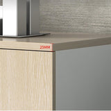 b89PvQuQt Office Cabinet Filing Cabinet Wooden Storage Three Doors with Four Cabinets Data 1.6 Meter Office Lockable