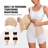 MISTHIN Waist Cincher Trimmer Belt Girdle Workout Shapewear Tummy Control Shaper Waist Trainer for Women (Nude, X-Small)
