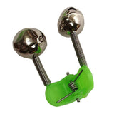 DLOULP Fishing Rod Bites Baits Indicators Alarm Double Alert Bells Accessories Tool Rod Twin Fishing Rod Bells