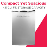 Frigidaire, 4.5 cu ft Refrigerator, Stainless Steel Door, Platinum Series