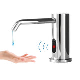 Automatic Soap Dispenser Touchless for Kitchen and Bathroom, Sink Built in Commercial Electric Soap Dispenser,Upgraded Infrared Sensors, with Bottle and Pump Electroplated 33.81oz/1000ml