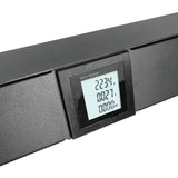 Rack Mount Power Strip - 240V 30A 2C19 & 10 C13 outlets PDU with 20,000 amp Surge Protector, Volt & Amp Meter for Data Center - 19” Metal Housing, Ears & Fittings Included Valiant Power Co