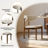 POVISON 59" Round Dining Table Set, Sintered Stone Table with 6 Chairs