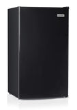 Igloo 3.2 Cu.Ft. Mini Fridge with Freezer - Single Door Compact Refrigerator with Glass Shelves for Homes, Dorms & Offices- Keep Snacks, Drinks & Frozen Foods Cool with Temperature Control Mini Fridge
