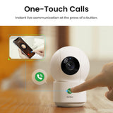 aosu Whole-Home Security Bundle – 6-Cam Wireless Outdoor Kit + Smart Video Doorbell + 2K Indoor Baby/Pet Monitor, No Subscription, Local Storage, Compatible with Alexa & Google Assistant