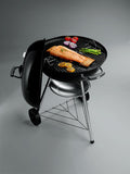 Weber Jumbo Joe Premium Charcoal Grill, 22‑Inch, Black – Portable Outdoor BBQ Grill with Durable Plated Steel Grates, Porcelain‑Enameled Bowl & Precision Airflow Control