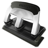 3 Hole Punch, 40 Sheets, Ez Squeeze, All Metal + Electric Pencil Sharpener, Stall-Free Motor, Safety Switch Bostitch