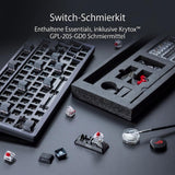 ASUS Rog Azoth Keyboard USB + Rf Wireless + Bluetooth QWERTY, W128291865 (Wireless + Bluetooth QWERTY Black)