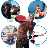 Boxing Reflex Ball 3 Difficulty Level Boxing Ball with Headband Suit for Reaction, Agility, Punching Speed, Fight Skill and Hand Eye Coordination Training for Kids and Adults HanQ