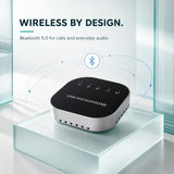 Cykvis 3 in 1 USB Computer Speaker with Microphone, PC Laptop Desktop Conference Speaker with Mic for Smart Home Office and Online Study，360 Degree Enhanced (5)
