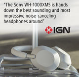 Sony WH-1000XM5 Premium Noise Cancelling Wireless Headphones, Midnight Blue
