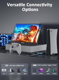 KYY 4K Portable Monitor for Laptop 15.6" UHD Laptop Monitor Portable VESA