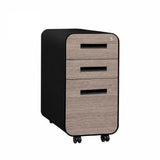 Laura Davidson Furniture Stockpile Slim 3-Drawer Mobile File Cabinet