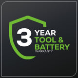 Greenworks 40V Leaf Blower/Sweeper, 150 MPH, Lightweight, Quiet, with 2.0 Ah Battery and Charger