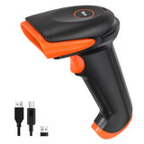Tera Barcode Scanner 2D Wireless Handheld: BT 2.4G USB, HW0002-O, Orange