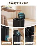 Cesun Motion Sensor Trash Can, 5 Gallon Automatic Bathroom Garbage Can with Lid