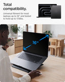 Fold Portable Standing Desk Laptop Stand Foldable Ergonomic Angle Lift Anti-Slip Compatible with MacBook Neo, MacBook