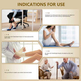 SNUYUERS Transcutaneous Electrical Nerve Stimulator for Pain Relief, EMS Foot Stimulator for Increase Blood Flow Circulation,Temporarily Reduce Lower Extremity Pain.Gifts for Friends and Parents.