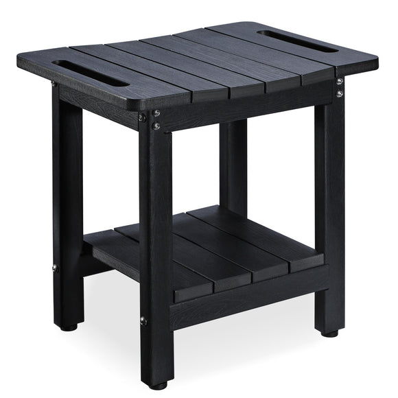 Shower to Sit On HDPE Shower Seat for Adults Waterproof Cuzobro