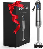 1000W Powerful Immersion Blender handheld, 2025 New Update Hand Blender with 25-Speed, Scratch-Resistant Corded Hand Mixer