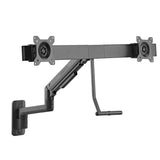 Mount-It! Proflex Dual Monitor Wall Mount with Crossbar