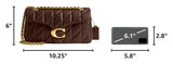 Coach Women's Quilted Tabby Shoulder Bag 26 | Quilted