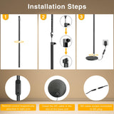 LitONES Ring Light with Stand, 15W Dimmable Zoom Lighting for Computer