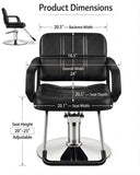 Artist hand Hydraulic Barber Chair Salon Chair for Hair Stylist Tattoo Chair Shampoo Salon Equipment