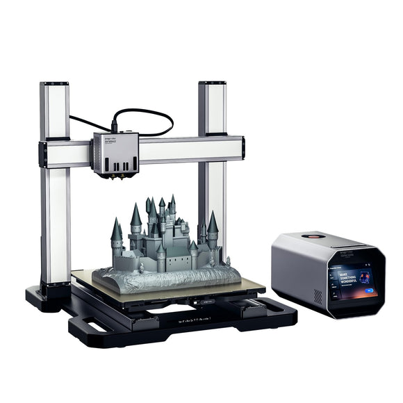 Snapmaker Artisan 3D Printer Dual Extrusion,FDM 3D Printer Industrial-Grade Linear Rails Auto Bed Leveling,15.75