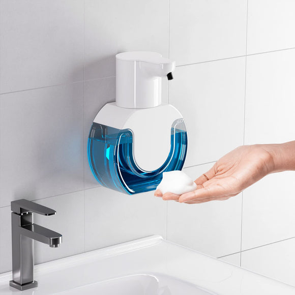 Foaming Soap Dispenser 15oz/420ml Foaming Hand Sanitizer Touchless Wall Mount Fantictas