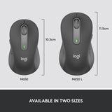 Logitech Signature M650 for Business Wireless Mouse, for Small to Medium Sized Hands