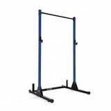 CAP Barbell Power Rack with Pull Up Bar & Attachments - Squat Rack & Strength Training Power Cage for Home Gym - Blue