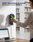 Eyoyo Handheld 1D 2D QR Bluetooth Wireless Barcode Scanner with Screen