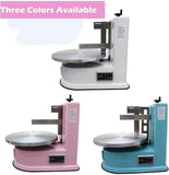 FYLFANYAN Electric Machine for Decorating Cakes, Electric Machine for Smear for Cakes, Commercial Machine to Decorate Cakes with Electronic Control Panel for 4 to 16 Inches, 60 W ~/