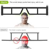 Kipika 48" Ceiling Mounted Pull Up Bar, Heavy Duty Multi-Grip Chin Up Bar,Mounted Pullup Bar, Adjustable Height, Pull Up Bands for Chin Ups & Body Stretching, Ideal for Home Gym and Strength Training (48" Wall Mounted Pull Up Bar)
