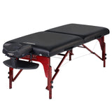 Massage 31" Montclair Pro Portable Massage Table Package | Black Master Massage
